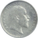 Silver Two Annas Coin of King Edward VII of Calcutta Mint of 1909.