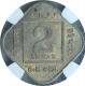 Copper Nickel Two Annas Coin of King George V of Bombay Mint of 1923.