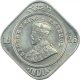 Copper Nickle Two Annas Coin of King George V of  of Bombay Mint of 1926.