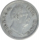 Rare Silver Quarter Rupee Coin of King William IIII of Calcutta Mint of 1835.