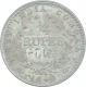 Silver Quarter Rupee Coin of Victoria Queen of Calcutta Mint of 1840.