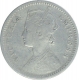 Silver Quarter Rupee Coin of Victoria Empress of Calcutta Mint of 1883.