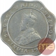 Copper Nickel Four Annas Coin of King George V of Bombay Mint of 1920.