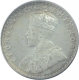 Silver Half Rupee Coin of King George V of Bombay Mint of 1926.