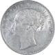 Silver One Rupee Coin of Victoria Queen of Bombay Mint of 1840.