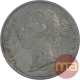 Silver One Rupee Coin of Victoria Queen of 1840.