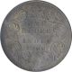 Silver One Rupee Coin of Victoria Empress of Calcutta Mint of 1900.