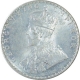 Silver One Rupee Coin of King George V of Bombay Mint of 1912.