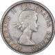 Silver Dollar Coin of Elizabeth II of Canada.