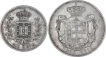 Silver Half Rupee Coin of Aurangzeb of Surat Mint.