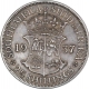 Silver Two and Half Shillings Coin of George VI of South Africa.