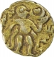 Gold Aka Coin of Srilanka of Raja Raja I of Chola Empire.