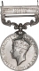 Silver General Service Medal of King George VI of North West Frontier of British India.