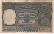 King George VI Hundred Rupees Note of C. D. Deshmukh.