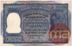 Hundred Rupees Bank Note of Signed  by B Rama Rao of Bombay Circle of 1951.