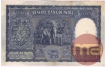 Hundred Rupees Bank Note of Signed  by B Rama Rao of Bombay Circle of 1951.