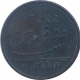 Error Copper Ten Cash Coin of Madras Presidency.  