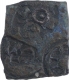 Extremely Rare Punch Marked Copper Half Karshapana Coin of Vanga Janapada.