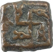 Copper Coin of Ujjayini Region.