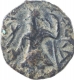 Copper Drachma Coin of Kanishka I of Kushan Dynasty.