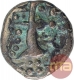 Debased Gold Dinara Coin of Loharas of Kashmir.