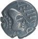 Silver Dramma Coin of Chalukyas of Gujarat.