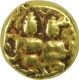 Gold Varaha Coin of Devaraya I of Vijayanagar Empire.