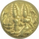 Gold Half Varaha Coin of Sadasivaraya of Vijayanagara Empire.