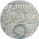 Silver One Tanka Coin of Ghiyath ud din Tughluq of Hadrat Delhi Mint of Delhi Sultanate.