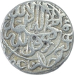 Silver One Rupee Coin of Akbar of Qila Alwar Mint.