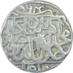 Silver One Rupee Coin of Akbar of Qila Alwar Mint.