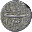 Silver One Rupee Coin of Jahangir of Ahmadabad Mint of Khurdad Month.