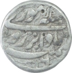 Silver One Rupee Coin of Jahangir of Lahore Mint.