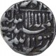 Silver Half Rupee Coin of Shah Jahan of Surat Mint. 