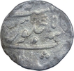 Silver One Rupee Coin of Aurangzeb of Murshidabad Mint.