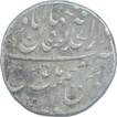 Silver One Rupee Coin of Aurangzeb Alamgir of Shahjahanabad Dar Ul Khilafat Mint.