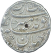 Silver One Rupee Coin of Aurangzeb of Sholapur Mint.