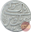 Silver One Rupee Coin of Aurangzeb of Surat Bandar e Mubarak Mint.