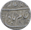 Silver One Rupee Coin of Shah Alam Bahadur of Karimabad Mint.