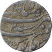 Silver One Rupee of Shah Alam Bahadur of Lahore Dar ul Sultanat Mint.