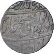 Silver One Rupee Coin of Jahandar Shah of Itawa Mint.