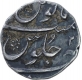 Silver Half Rupee Coin of Muhammad Shah of Surat Mint.