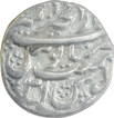 Silver One Rupee Coin of Muhammad Shah of Ajmer Dar ul Khair Mint.