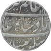 Silver One Rupee Coin of Alamgir II of Muhammadabad Banaras Mint.