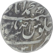 Silver One Rupee Coin of Alamgir II of Muhammadabad Banaras Mint.