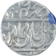 Silver One Rupee Coin of Ravishnagar Sagar Mint of Maratha Confederacy.