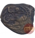 Copper One Fourth Paisa Coin of Tipu Sultan of Faiz Hisar Mint Mysore Kingdom.