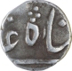 Silver Half Rupee Coin of Imtya ud Daula of Broach.