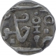 Silver Half Rupee Coin of Bhawani Singh of Datia State.