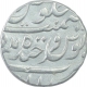 Silver One Rupee Coin of Mir Mahbub Ali Khan of Farkhanda Bunyad Haidarabad Mint of Hyderabad State.